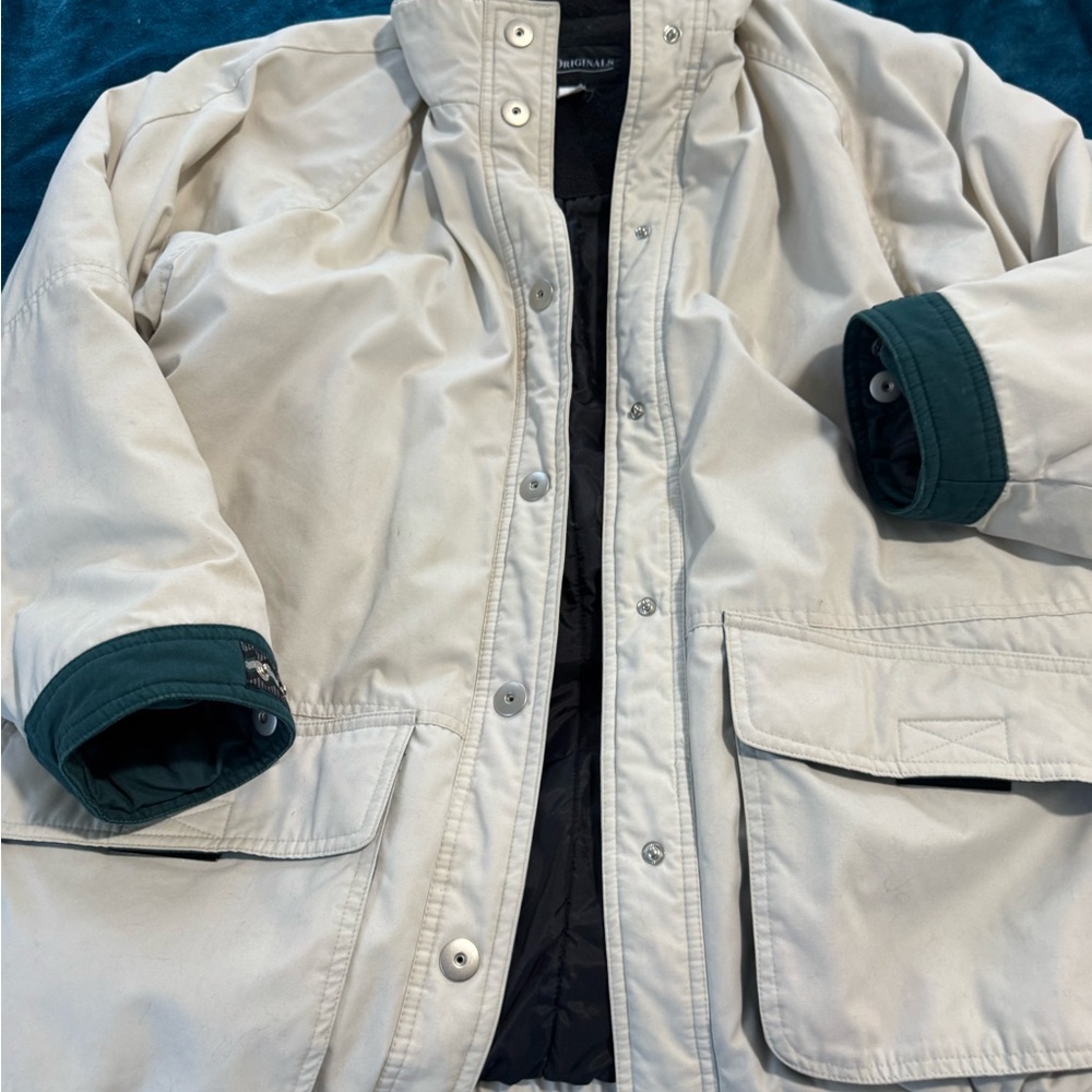 Women’s Tan and Green Jacket